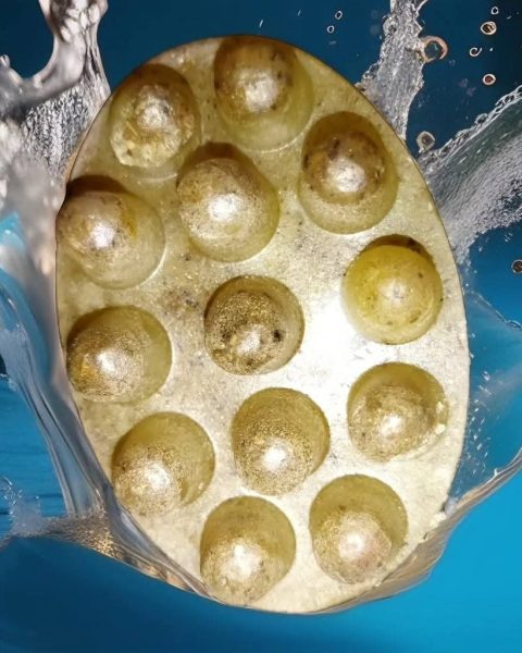 Lemon soap hand feet care